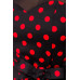 BELSIRA Kleid mit Dots (black red)