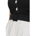 BELSIRA Kleid mit Punkten (black-and-white)