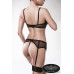 GREY VELVET 3-teiliges Straps-BH-Set von Grey Velvet (black)