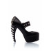 OCULTICA Gothic Plateau-Pumps (black)