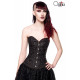 OCULTICA Brokat-Corsage (black)