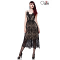 OCULTICA Kleid aus Spitze (black)