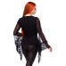 OCULTICA Top mit Spitze (black)