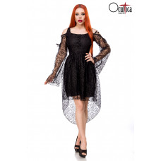 OCULTICA Spitzenkleid (black)